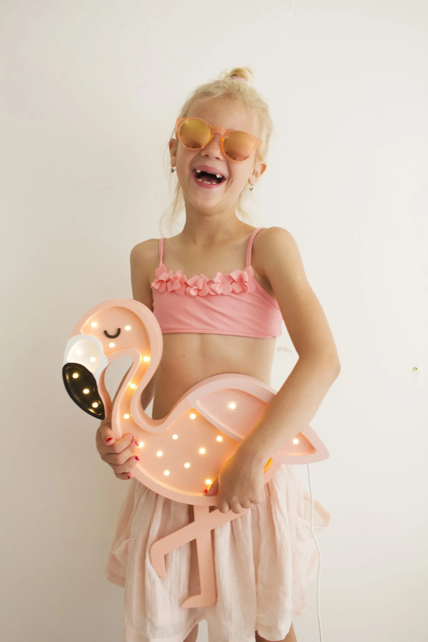 Little Lights, Nattlampa till barnrummet, Flamingo - Bild 4
