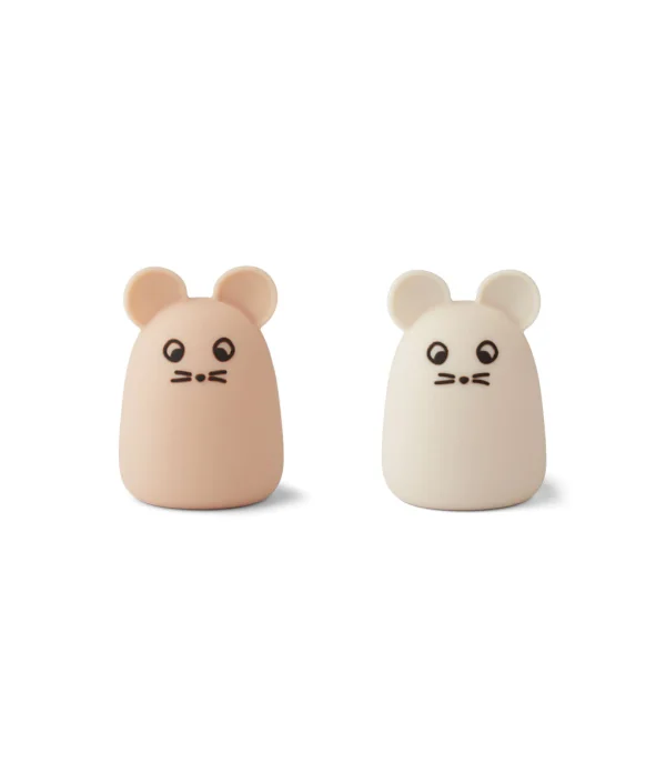 Liewood, Callie nattlampa, Mouse pale tuscany sandy, 2-pack