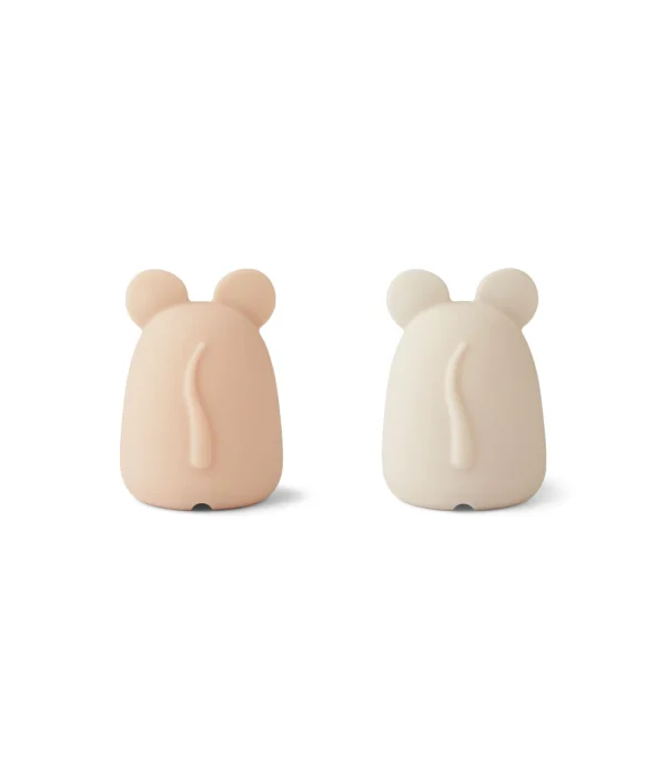 Liewood, Callie nattlampa, Mouse pale tuscany sandy, 2-pack
