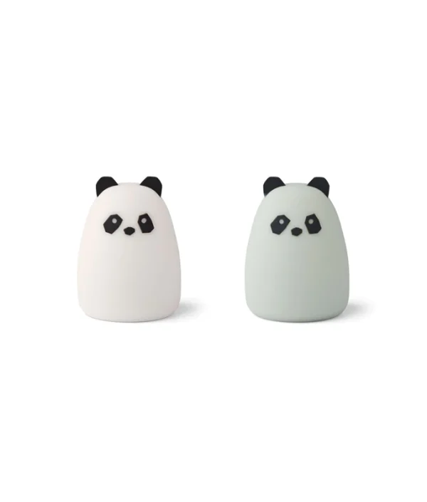 Liewood, Callie nattlampa, Panda creme de la creme blue, 2-pack