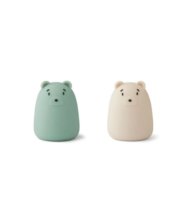Liewood, Callie nattlampa, Mr bear peppermint sandy, 2-pack