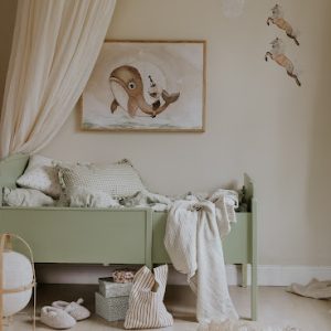 Mrs Mighetto, väggklistermärke 3-pack Bo & The moon