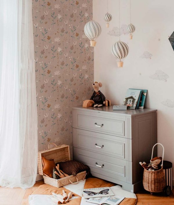 Dekornik, tapet Scandinavian Spring Meadow