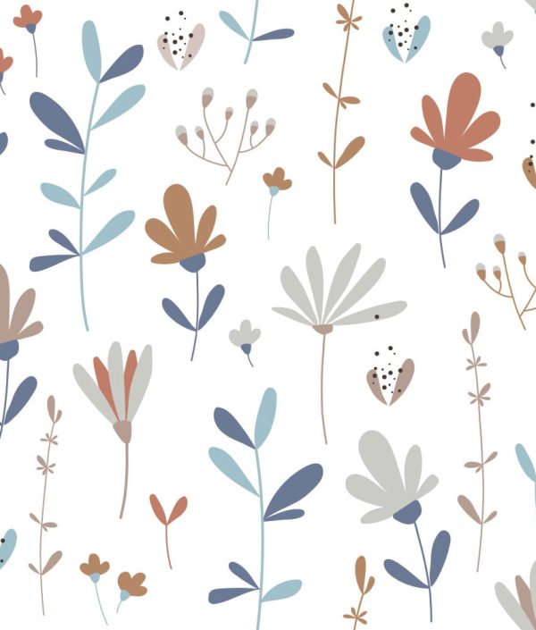 Dekornik, tapet Scandinavian Winter Meadow