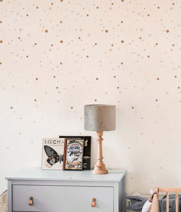 Dekornik, tapet Stars From the Sky White