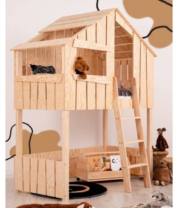 Loftsäng trädkoja, Ted A