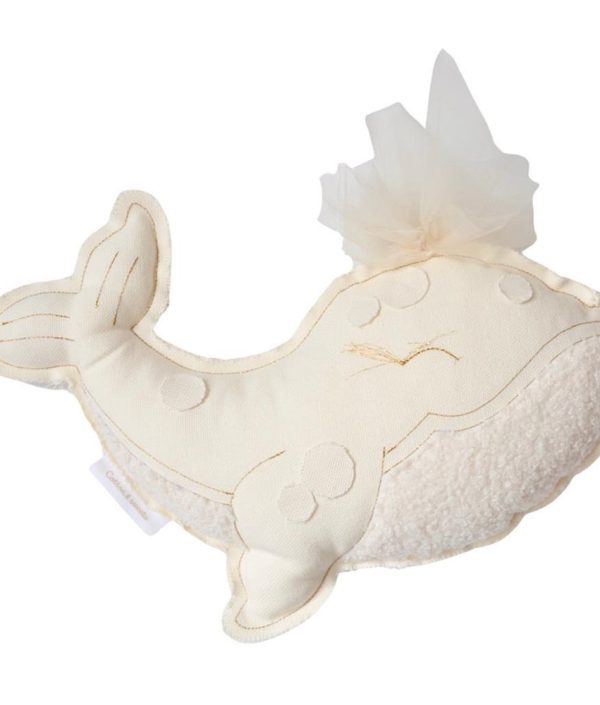 Cotton & Sweets, sängmobil väggdekoration vanilj val