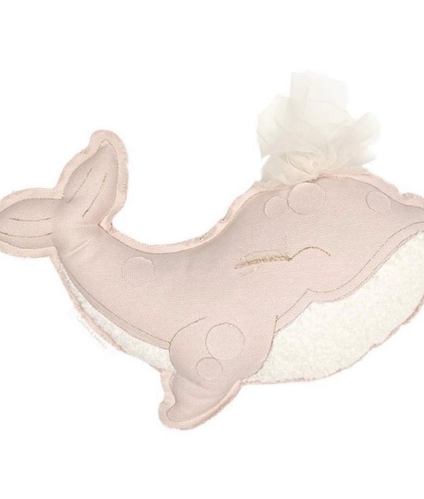 Cotton & Sweets, sängmobil väggdekoration puderrosa val