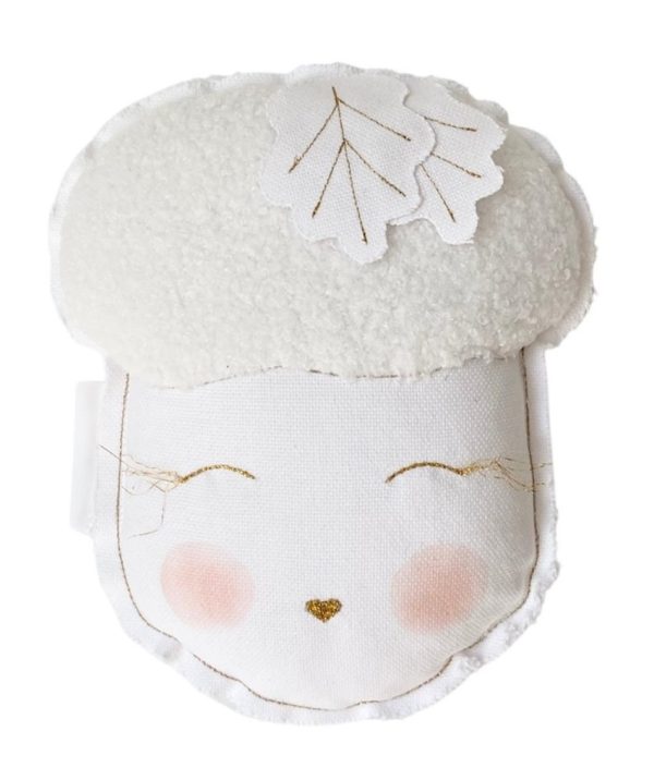 Cotton & Sweets, sängmobil väggdekoration vit ekollon