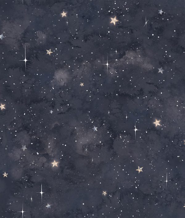 Dekorillo, tapet Cosmos sky navy blue