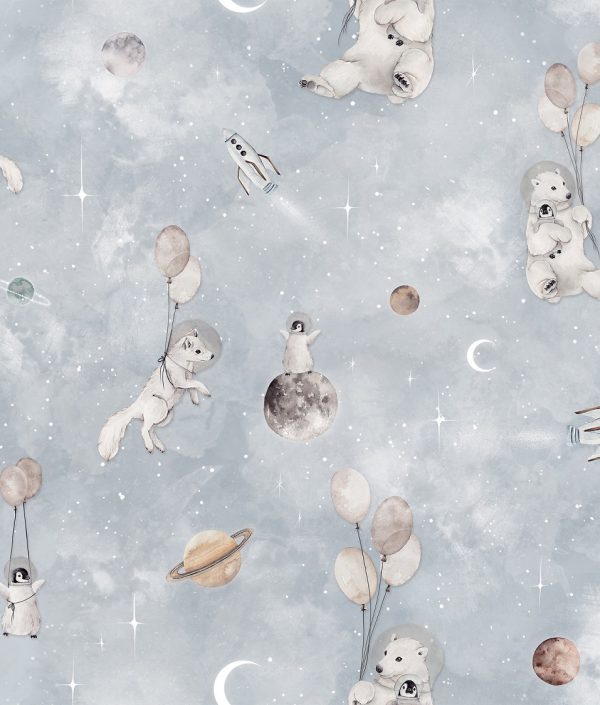 Dekorillo, tapet Polar cosmos blue