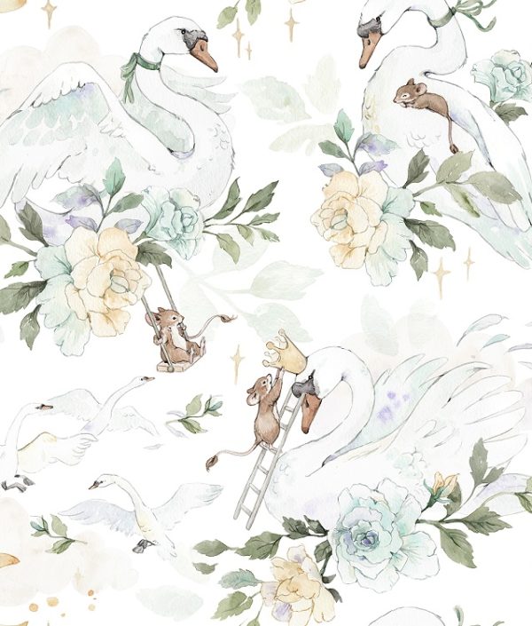 Dekorillo, tapet Friendship story white