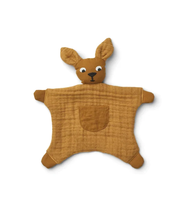 Liewood, Amaya snuttefilt, Kangaroo golden caramel