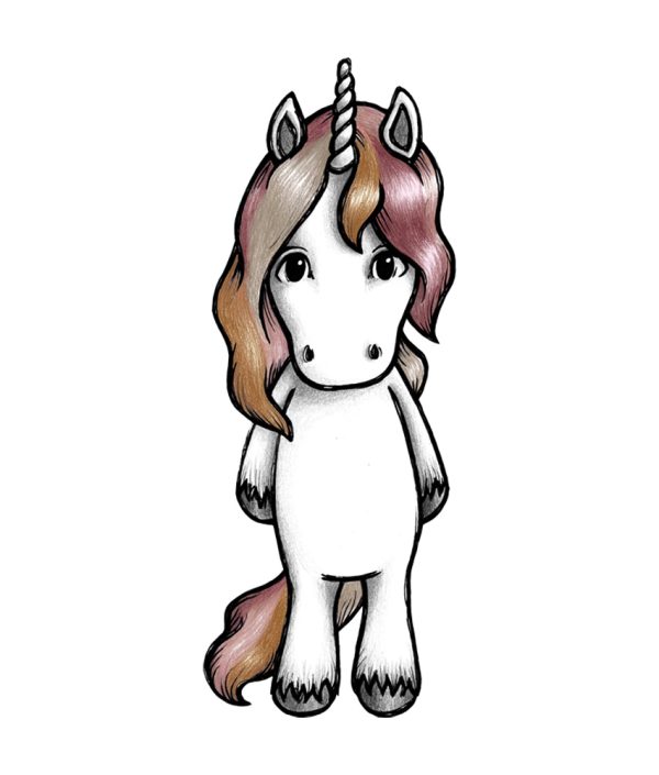 Enhörningsvänner väggklistermärken, Stickstay