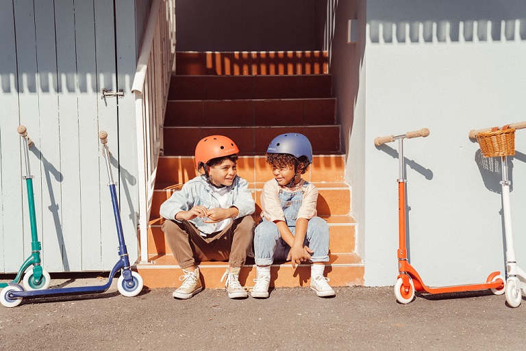 Banwood, Maxi scooter, red sparkcykel - Bild 7