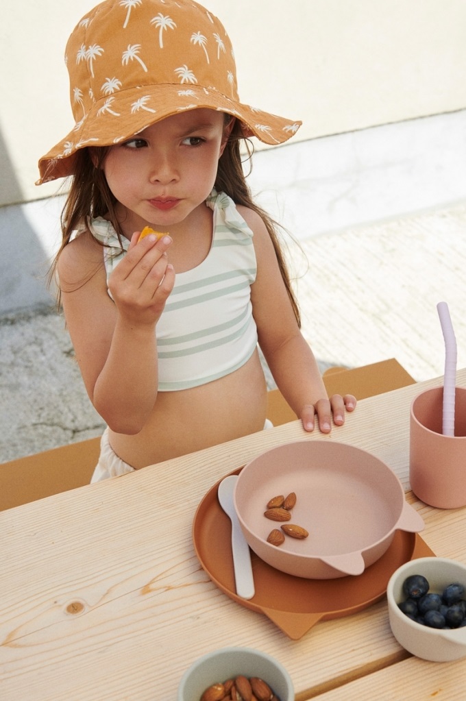 Liewood, Eddie 3-pack snackskålar i silikon, Dusty raspberry multi mix - Bild 6