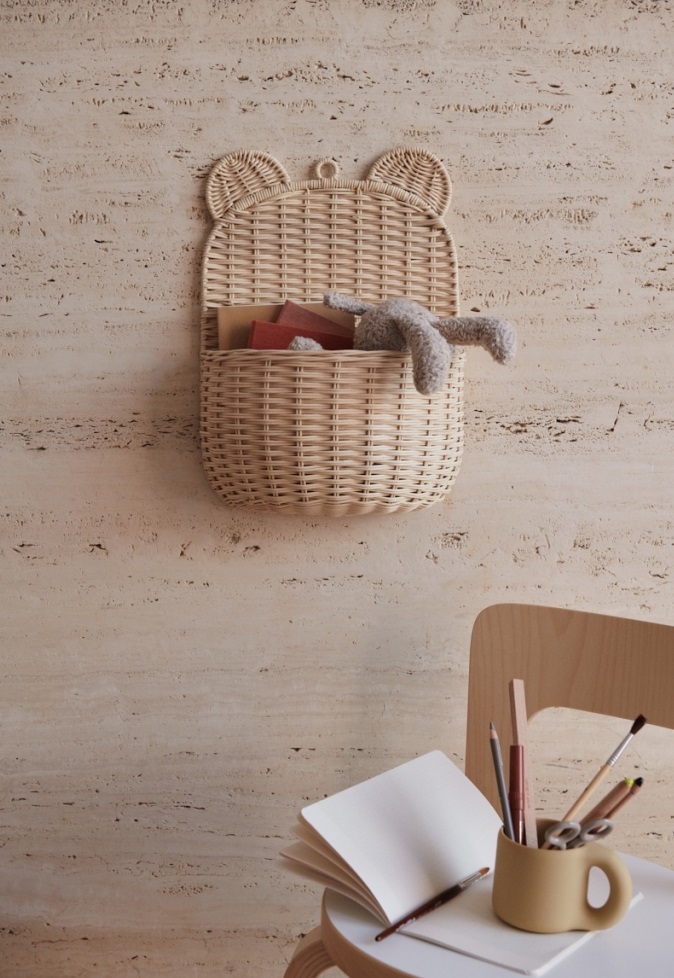 Liewood, Iben väggkorg i rotting, natur - Bild 4