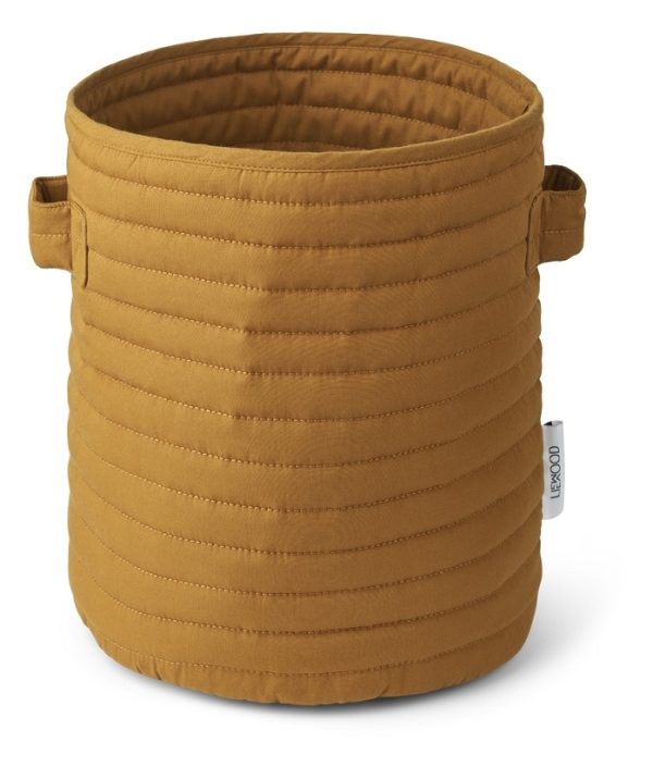Liewood, Ally quiltad förvaringskorg, Golden caramel