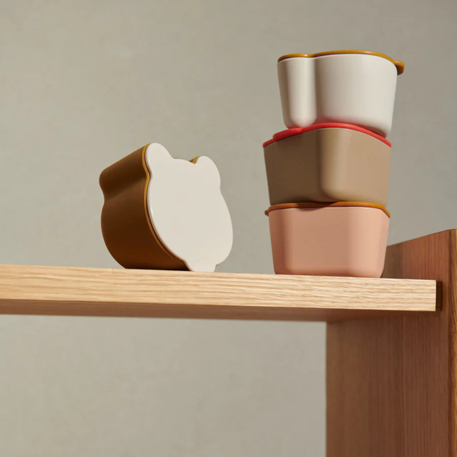 Liewood, Toto 4-pack snackskålar i silikon, Rose multi mix - Bild 3