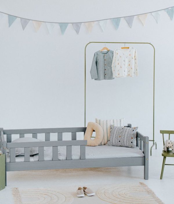 Juniorsäng Henri, grå
