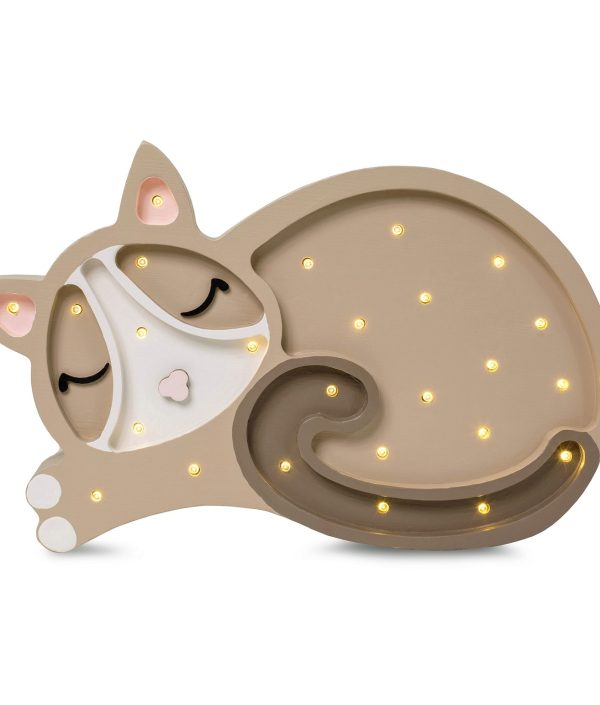 Little Lights, Nattlampa till barnrummet, Katt Cappuccino