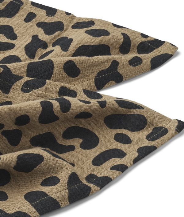 Liewood, Lewis snuttefilt 2-pack, Mega leo oat mix