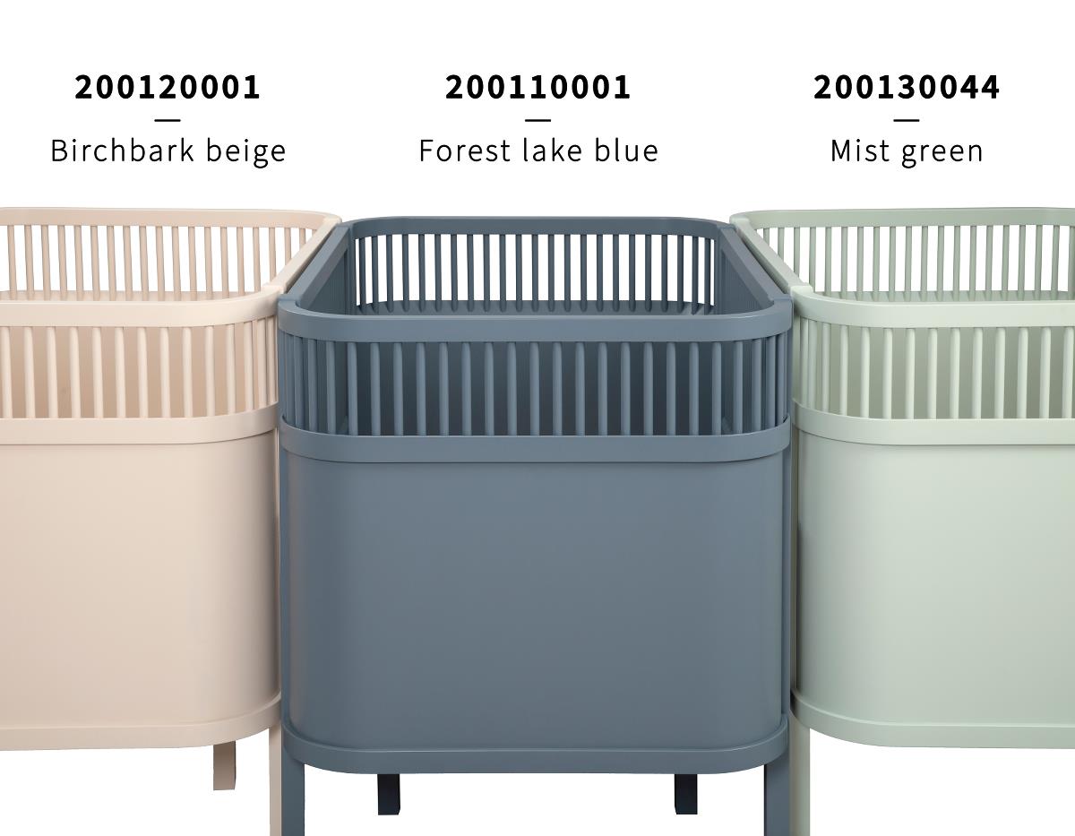 Sebra Barnsäng Spjälsäng & Juniorsäng Kili, Forest lake blue - Bild 8