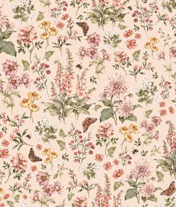 Dekornik, tapet Floral countryside