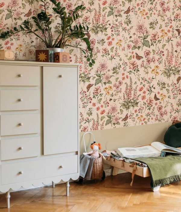 Dekornik, tapet Floral countryside