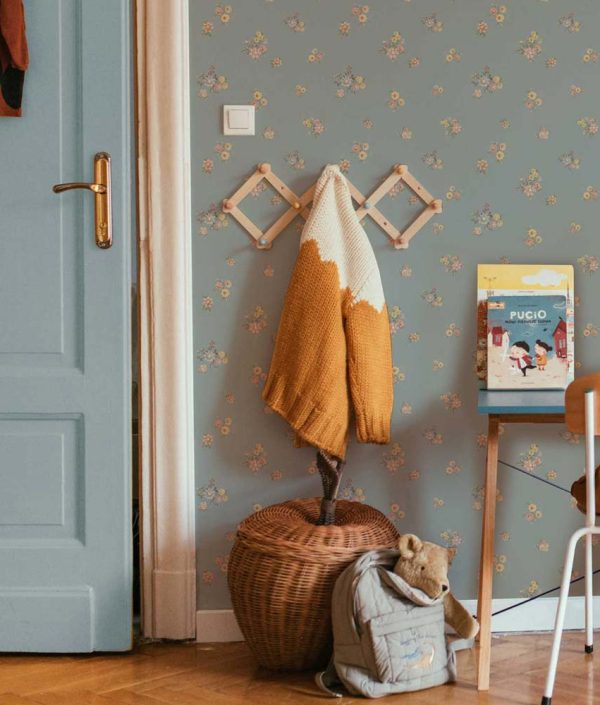 Dekornik, tapet Flowers minimini dark