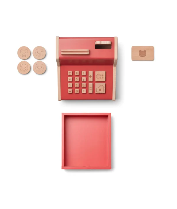 Liewood, Buck kassaapparat, Apple red tuscany rose