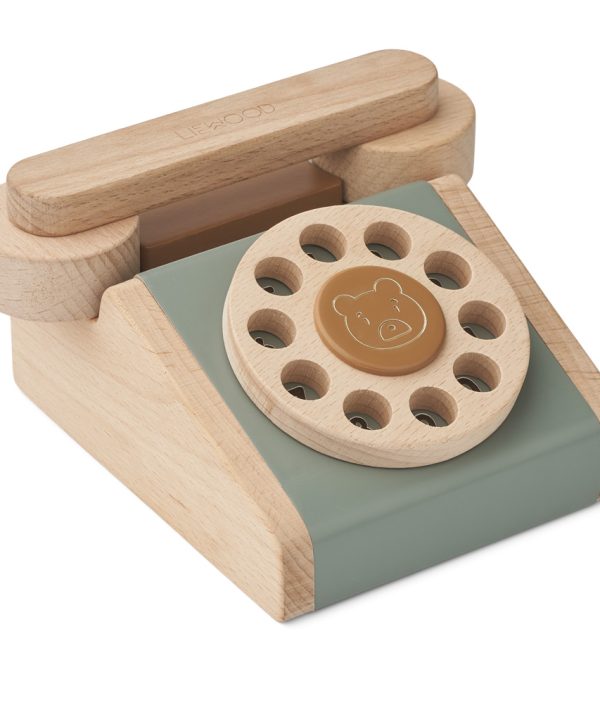 Liewood, Selma klassisk telefon, Faune green golden caramel