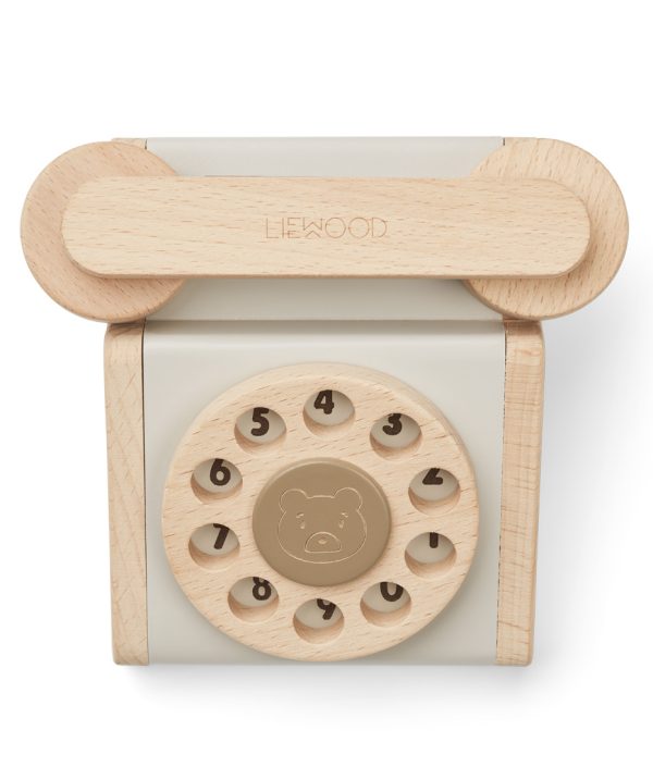 Liewood, Selma klassisk telefon, Oat sandy mix
