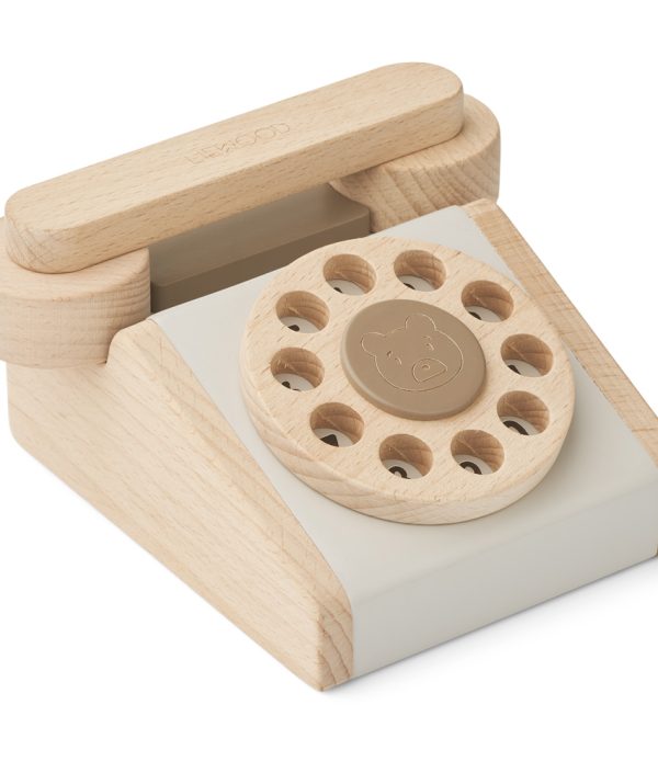 Liewood, Selma klassisk telefon, Oat sandy mix