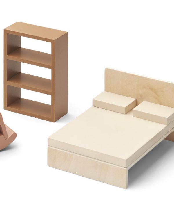 Liewood, Amanda möbler till dockhus, Rose mix