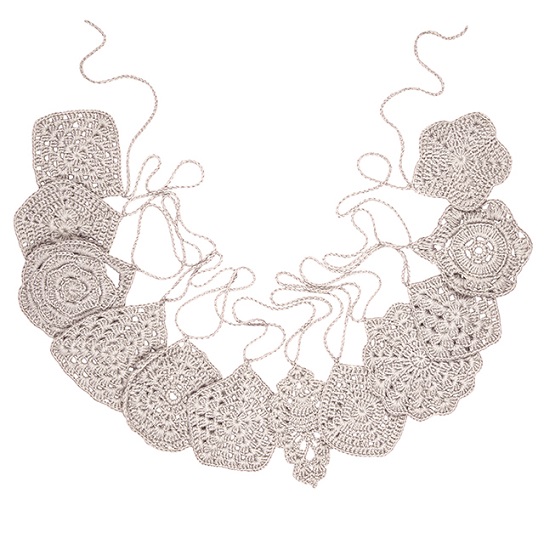 Numero 74, virkad vimpel till barnrummet, Powder