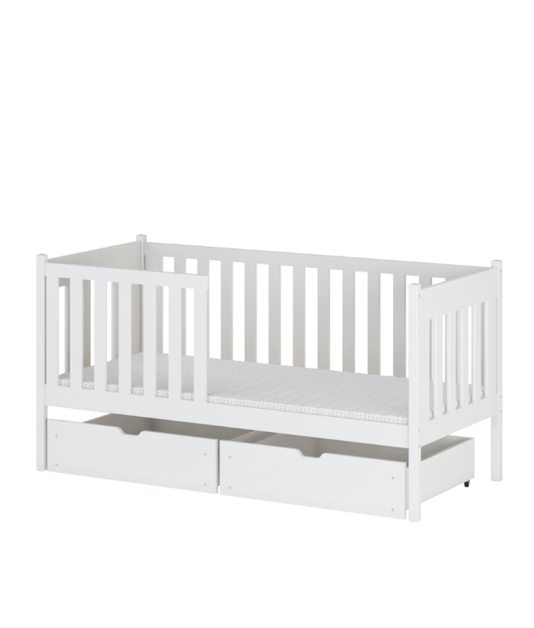 Barnsäng med stödbräda Alma