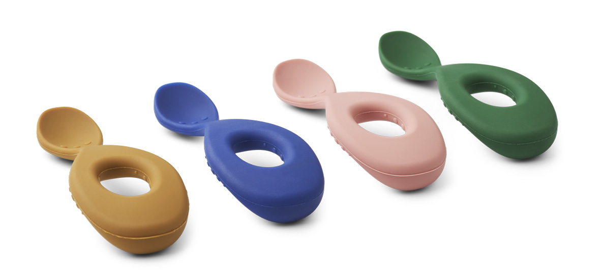 Liewood, Liva silikon sked 4-pack, Eden multi mix - Bild 2