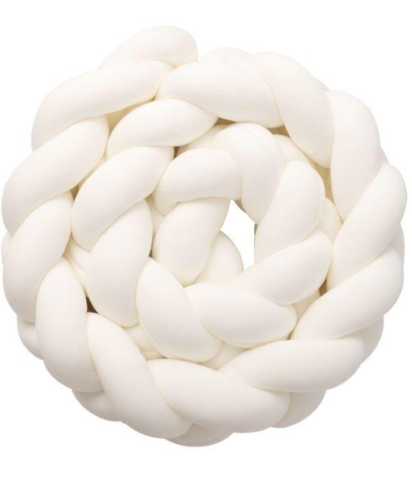 Babylove, Spjälsängsskydd knutkudde, creme