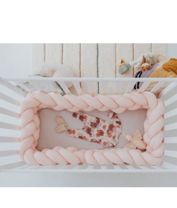 Babylove, Spjälsängsskydd knutkudde,persika