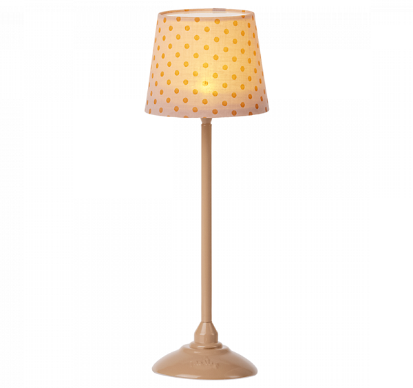 Maileg, golvlampa till dockhus, dark powder