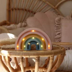 Little Lights, Nattlampa till barnrummet, Regnbåge MINI retro