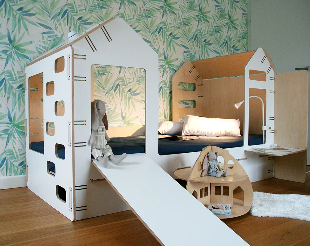 Hussäng med sängbord och rutschkana, More than a bed - Bild 8