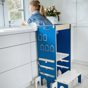 Hjälpa till pall - 3 in 1