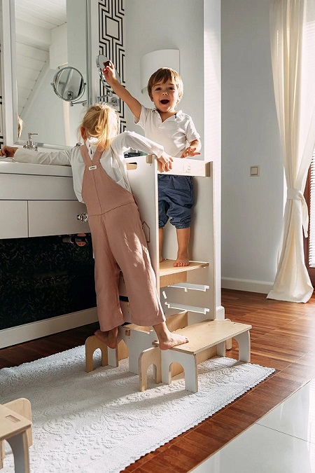 Hjälpa till pall - 3 in 1 - Bild 9