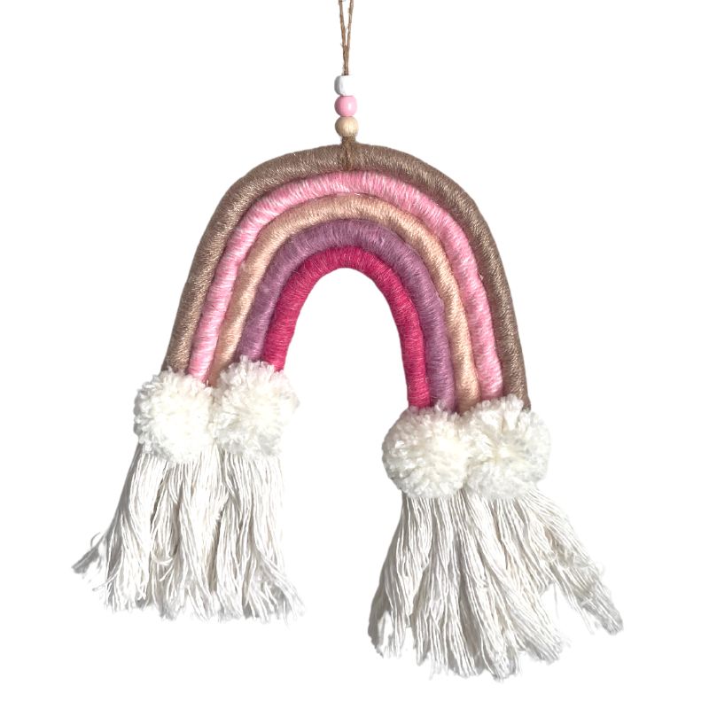 Väggdekoration regnbåge Glamour