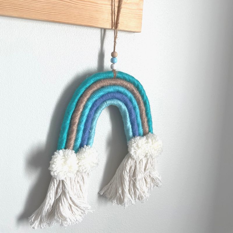 Väggdekoration regnbåge Teal Rose - Bild 2