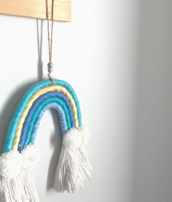 Väggdekoration regnbåge Gold River