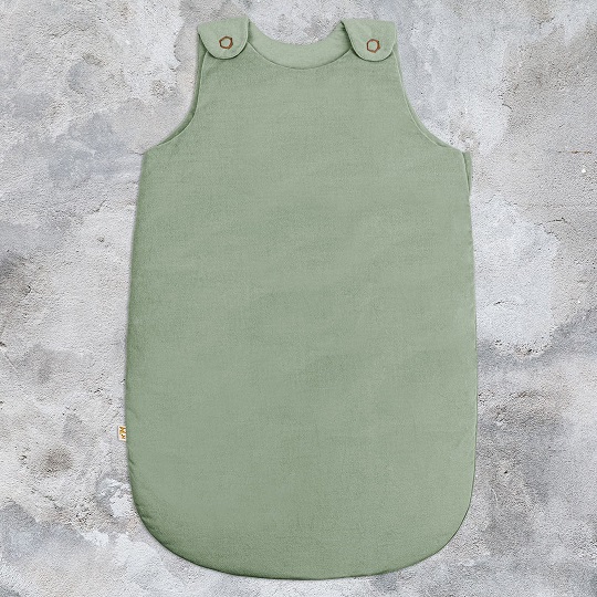 Numero 74, sovpåse sammet Cocoon Winter, Sage Green - Bild 3