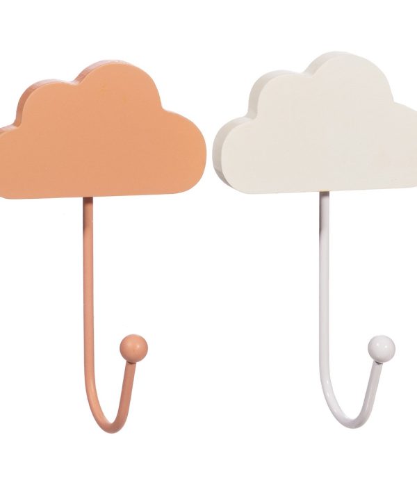 Sass&Belle, väggkrok moln, 2-pack